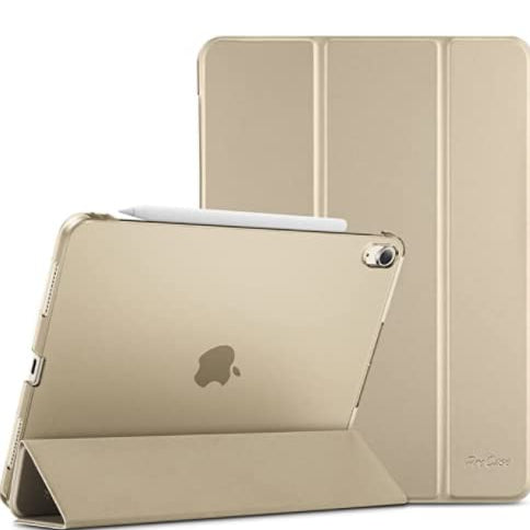 iPad (A16) 11th 2025/ 10th Hard Shell Protective Slim gold Case