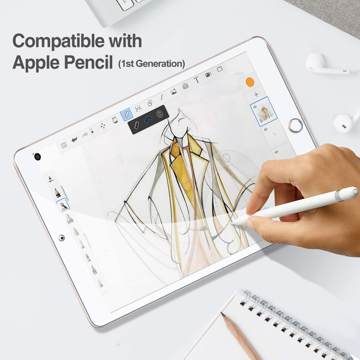 iPad 5th / 6th Gen Tempered Glass Screen Protector