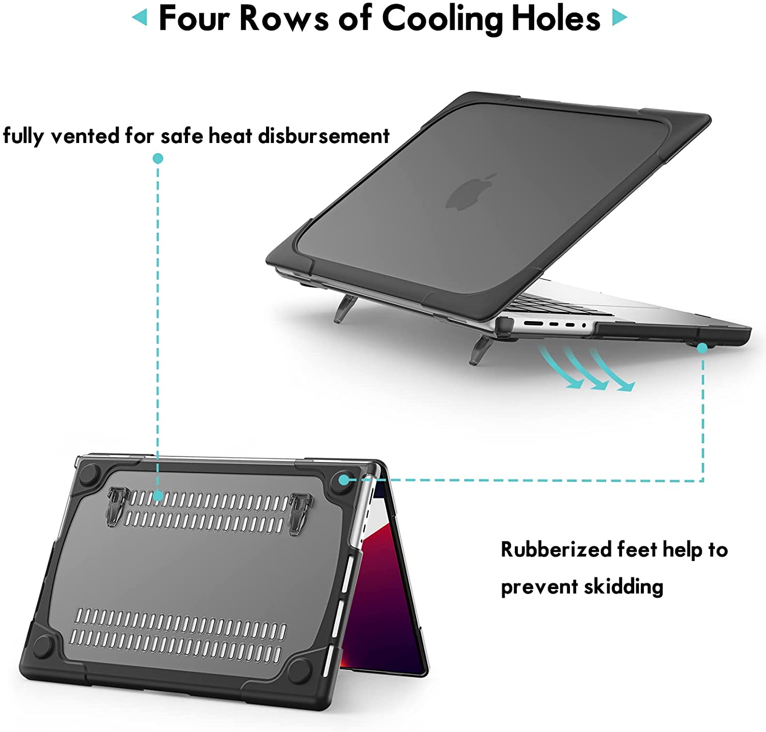 MacBook Pro 16" 2021-2023 Heavy Duty Protective Case