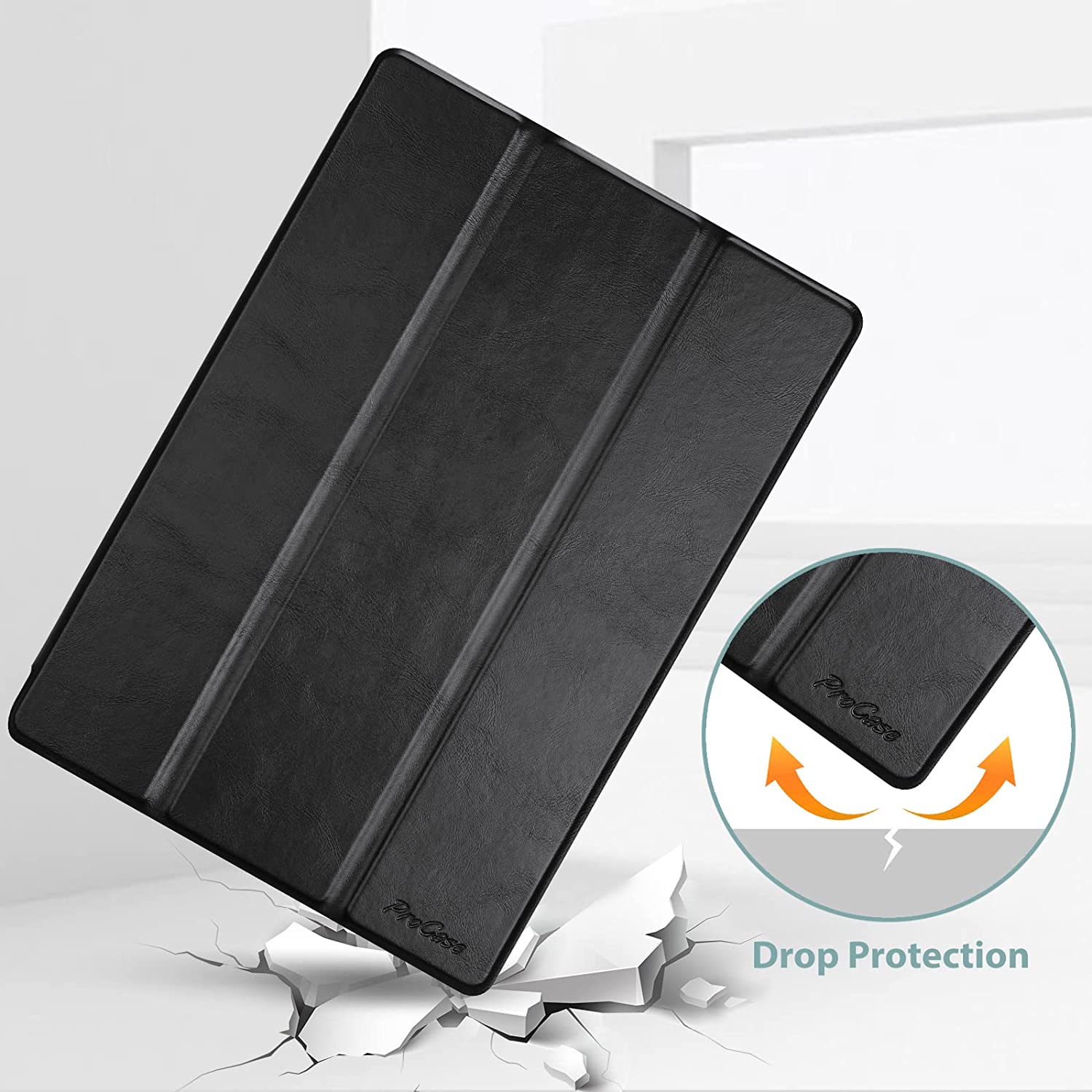 Galaxy Tab S8 Ultra 14.6 Tri-fold PU Protective Case