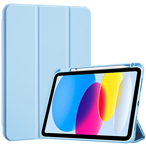 iPad (A16) 11th Gen2025/10th Gen 10.9" skyblue Case with TPU Back