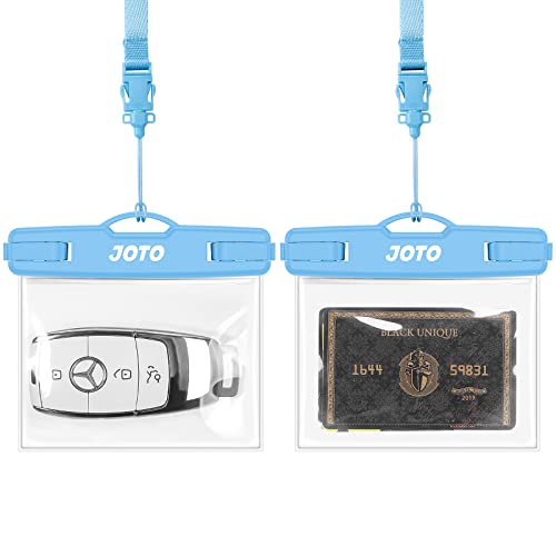 Waterproof Car Key FOB Clear Case Blue