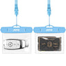 Waterproof Car Key FOB Clear Case Blue