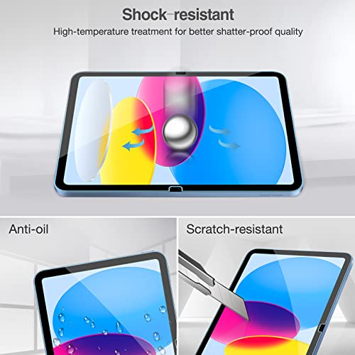 1pack iPad 10th Generation 10.9 2022 Privacy Screen Protector