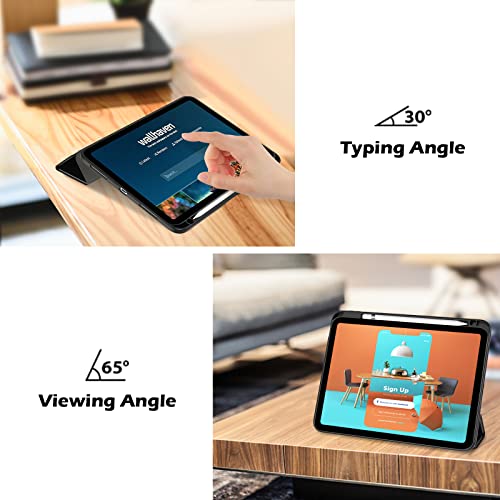 iPad (A16) 11th 2025/ 10th Hybrid Case with Pencil Holder 