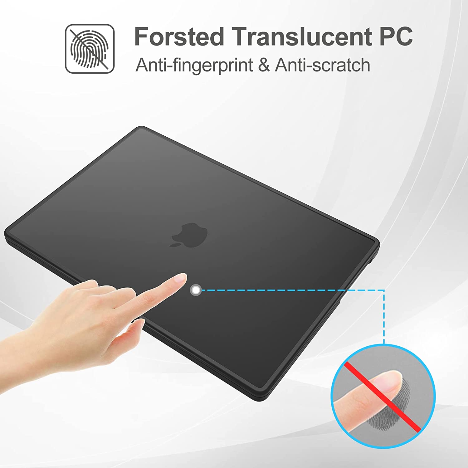 MacBook Pro 16" 2021 2022 2023 Matte Frosted Hard Shell Case