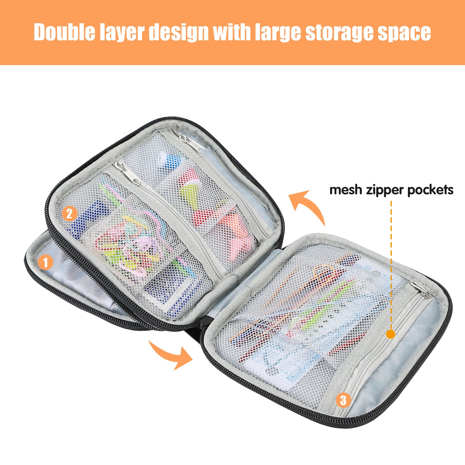 case for crochet hooks