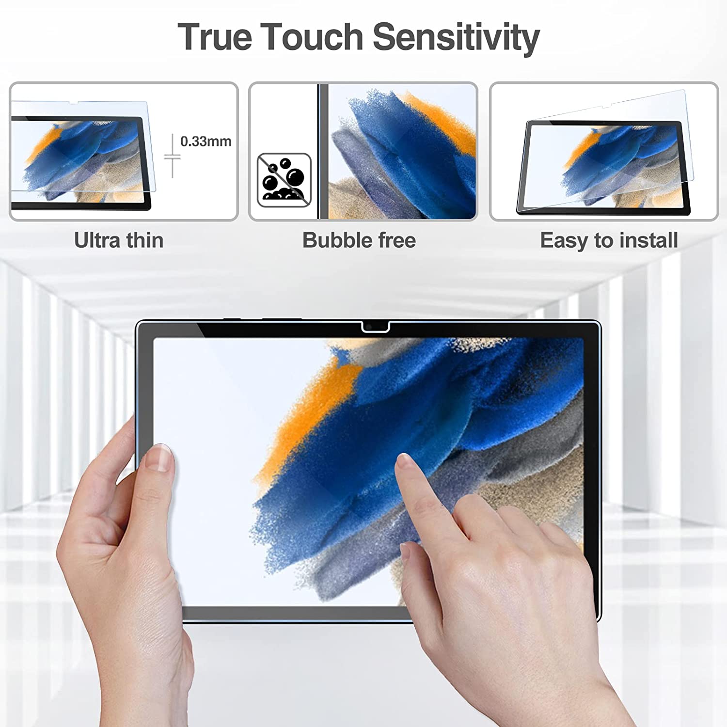 Galaxy Tab A8 10.5" 2022 Tempered Glass Screen Protector