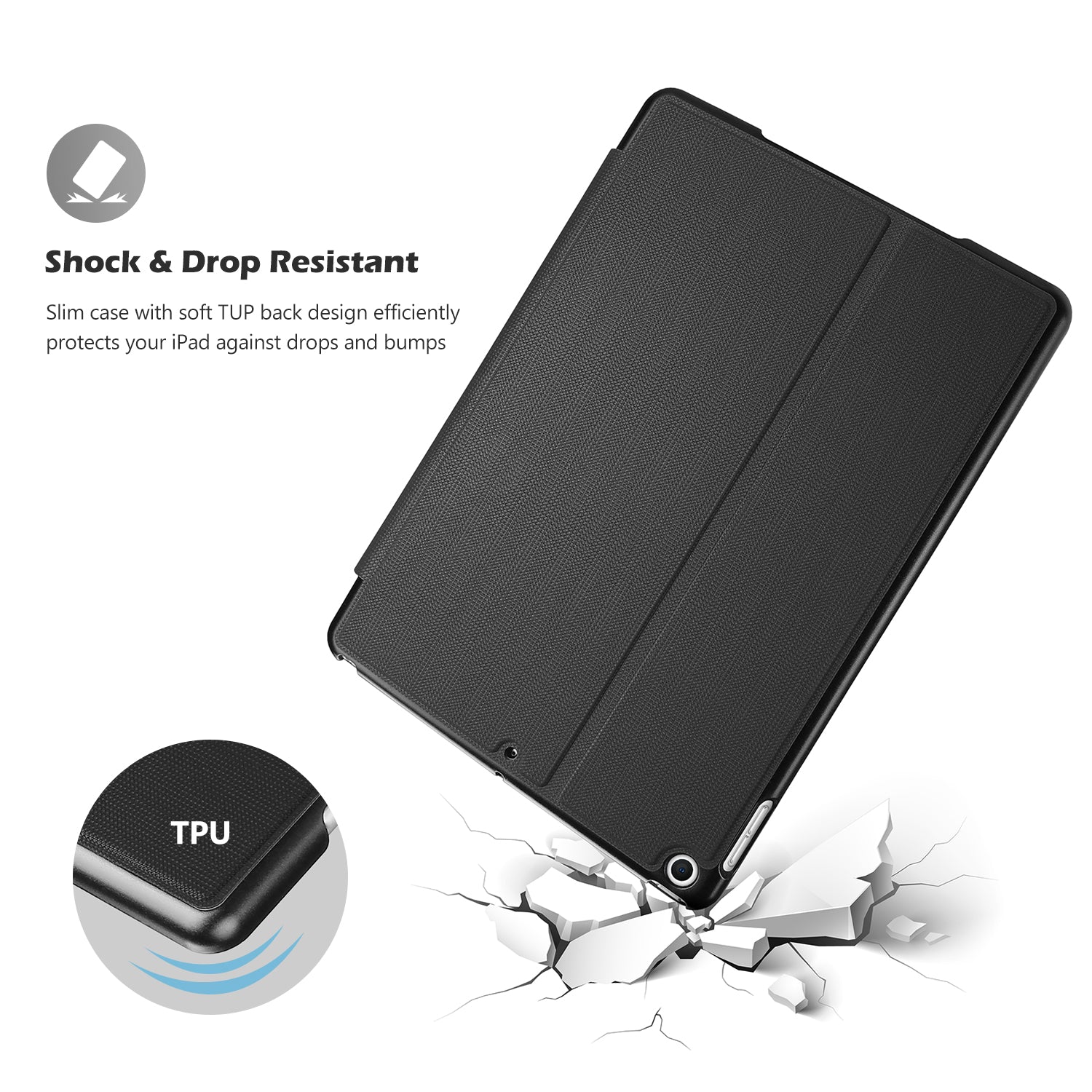 iPad 10.2" Slim Stand Folio Case