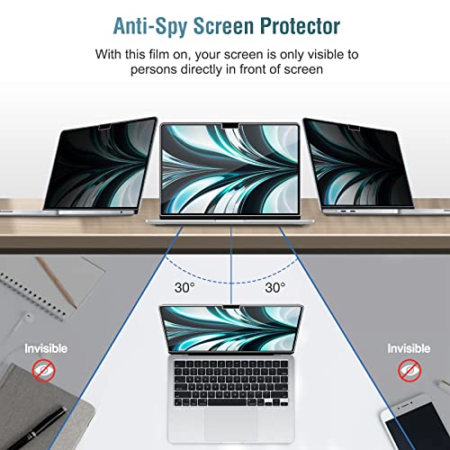 MacBook Air 13.6" M4/M3/M2 2025/2024/2022 Privacy Screen Protector