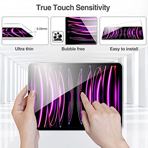 iPad Pro 12.9" 2022/ 2021/ 2020 Screen Protector with Camera Protector