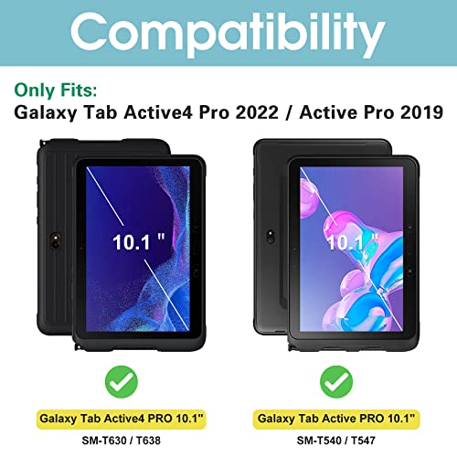 2 Pack) Galaxy Tab Active4 Pro 10.1