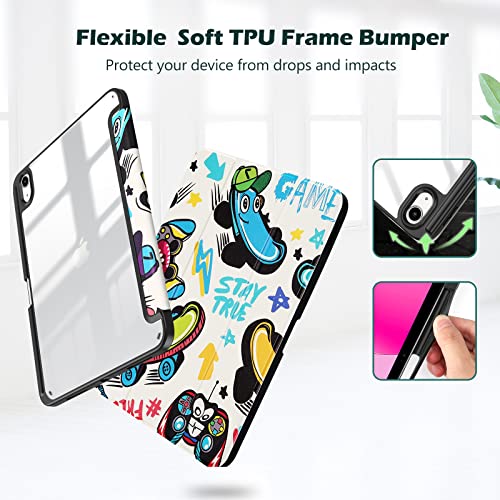 iPad (A16) 11th 2025/10th 2022 Slim Folio Protective Case with Pencil Holder