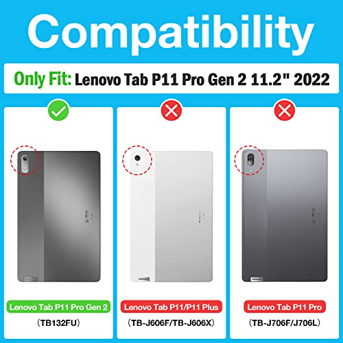 Lenovo Tab P11 Pro 11.2" 2nd Gen 2022 Folio Protective Case