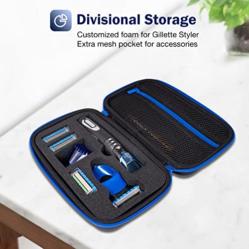 Hard Travel Case for Man Gillette Styler Beard Trimmer