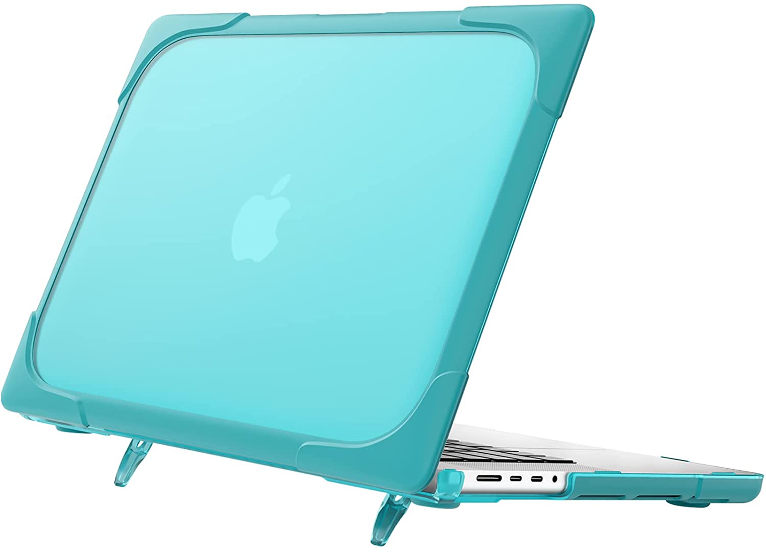 MacBook Pro 14" 2021-2023 Heavy Duty Protective Blue Case