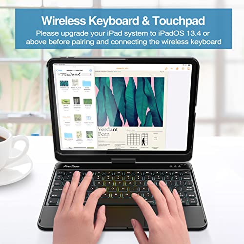 iPad (A16) 11th 2025/ 10th 2022 Keyboard Case with Trackpad