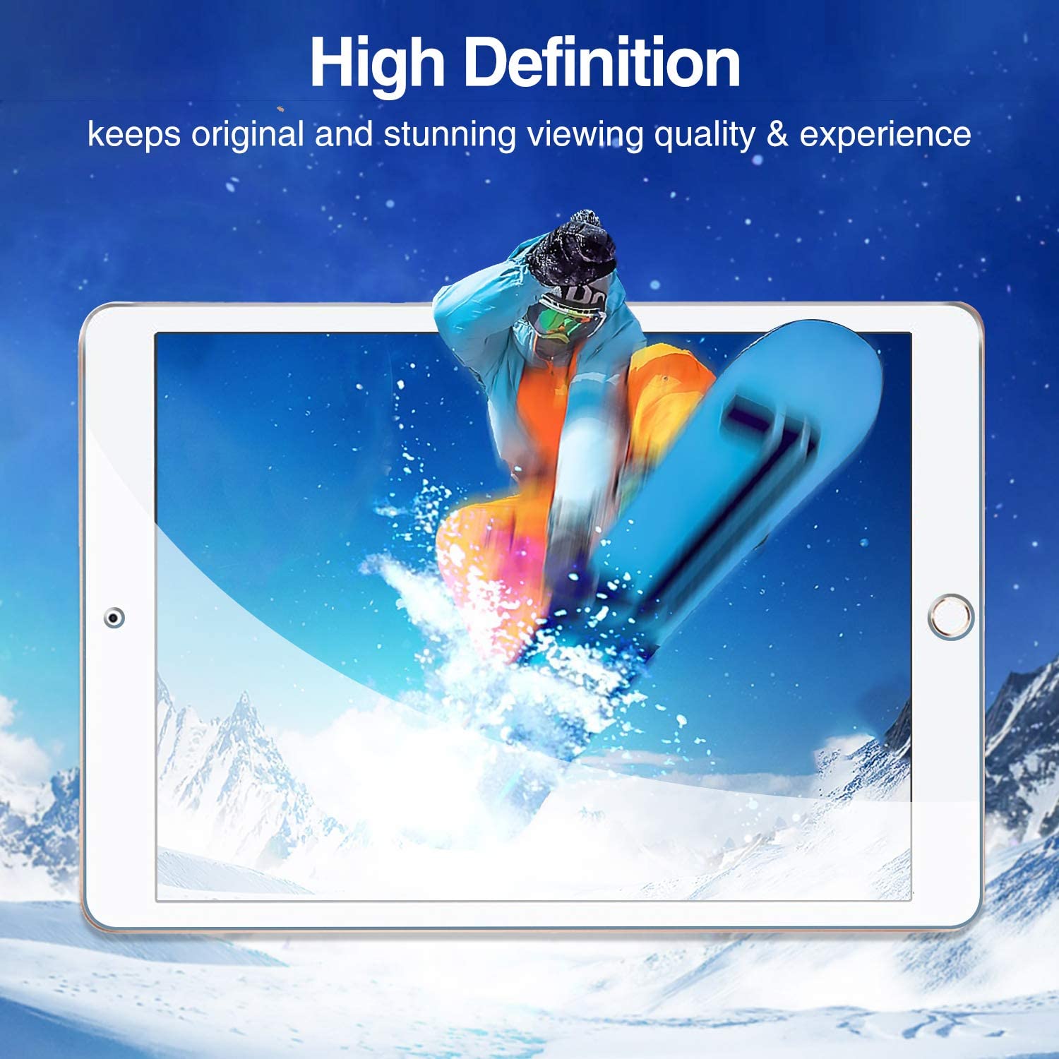 iPad 5th / 6th Gen Tempered Glass Screen Protector