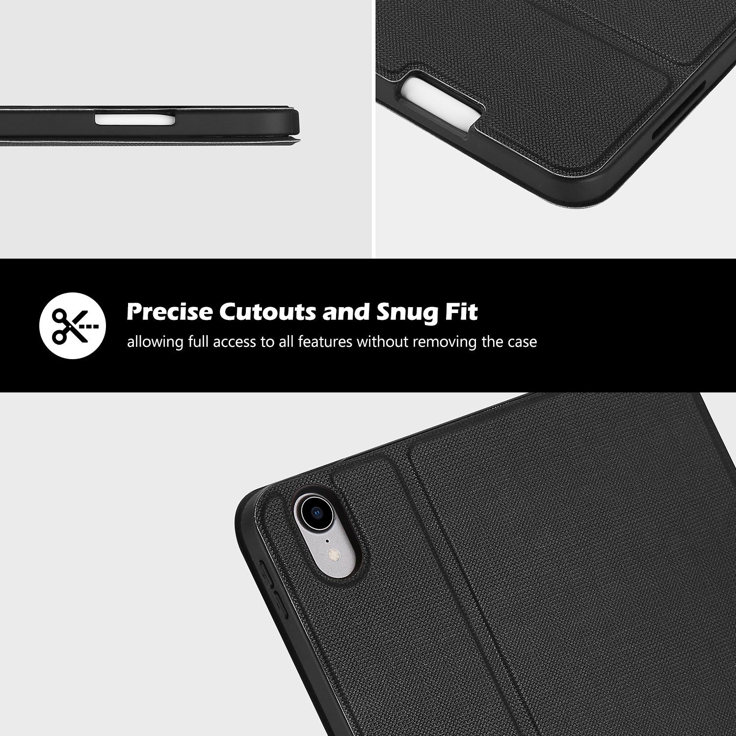 HOLIMET Cover per iPad Air 6 11 M2 2024, iPad Air 5./4. Generazione ( 2022/2020) 10.9 Pollici Cover con Pencil Holder, Custodia Auto Sveglia/Sonno Smart Folio Case, Supporto Multi-Angolo - Blu HOLIMET Cover per iPad Air 6 11 M2 2024, iPad Air 5./4. Generazione ( 2022/2020) 10.9 Pollici Cover con Pencil Holder, Custodia Auto Sveglia/Sonno Smart Folio Case, Supporto Multi-Angolo - Blu