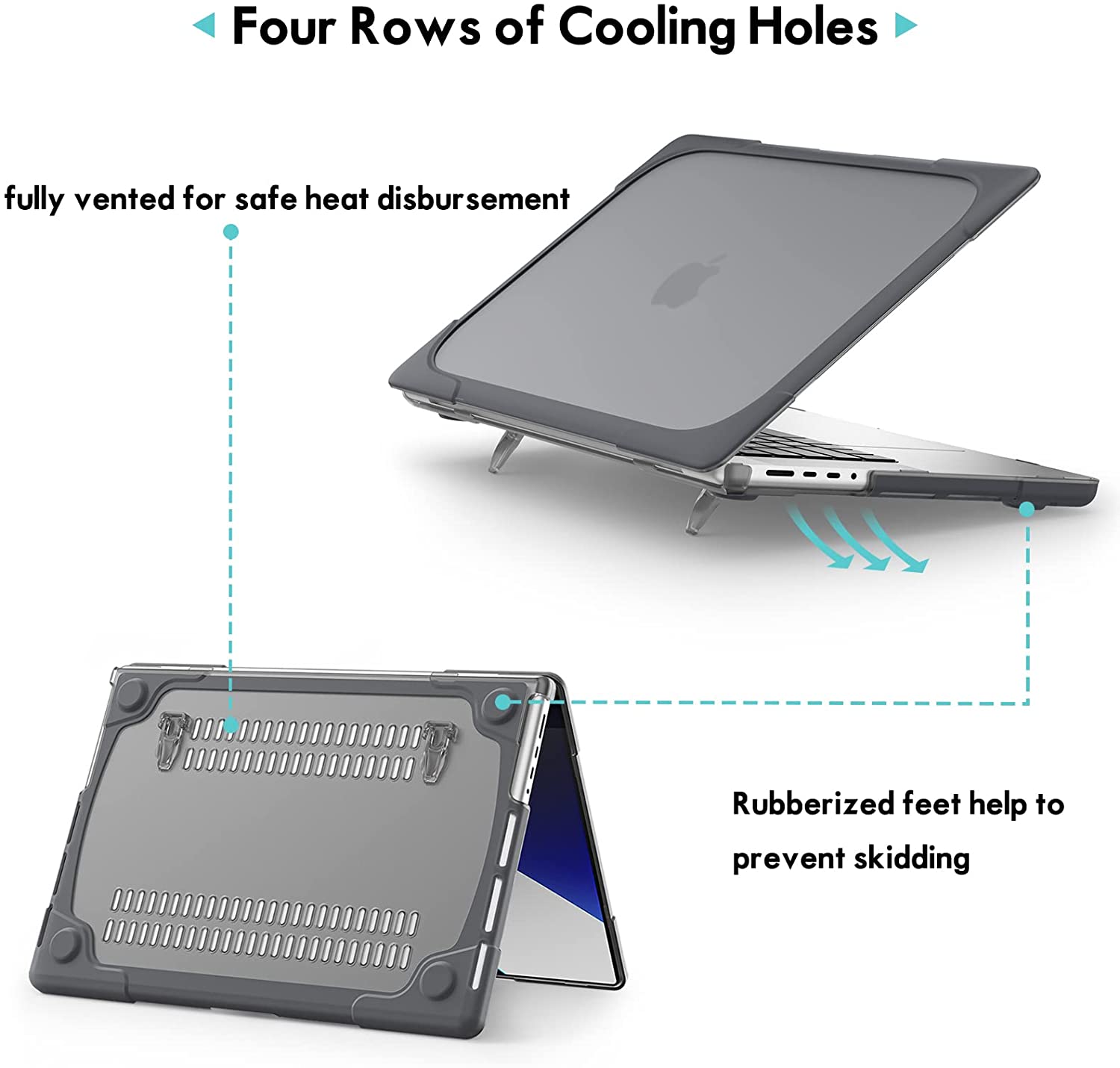 MacBook Pro 14" 2021-2023 Heavy Duty Protective Case