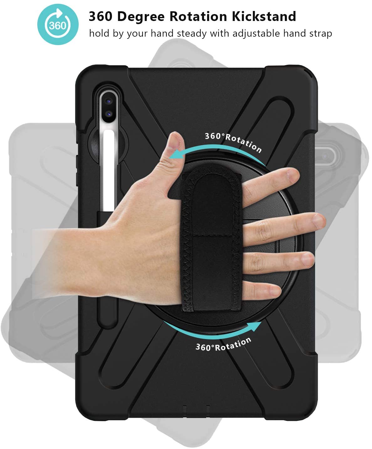 Galaxy Tab S6 10.5 T860/ T865/ T867 Heavy Duty Case with S Pen