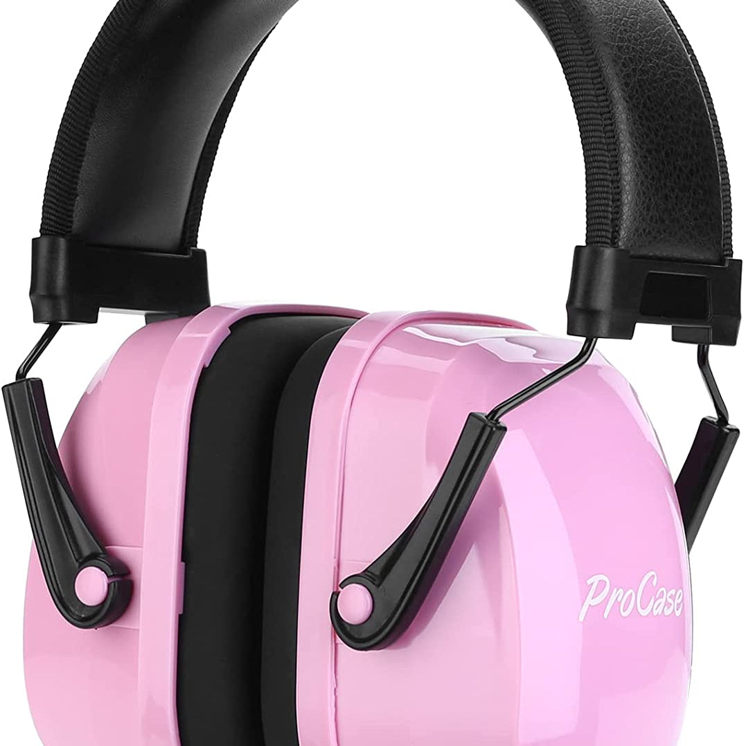 noise cancelling headphones for kids pink