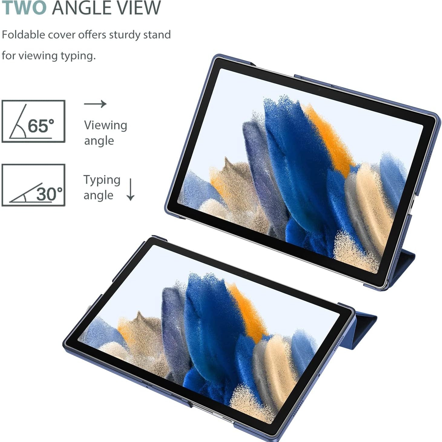 Galaxy Tab A8 10.5 2022 X200/ X205/ X207 Slim Hard Back Shell