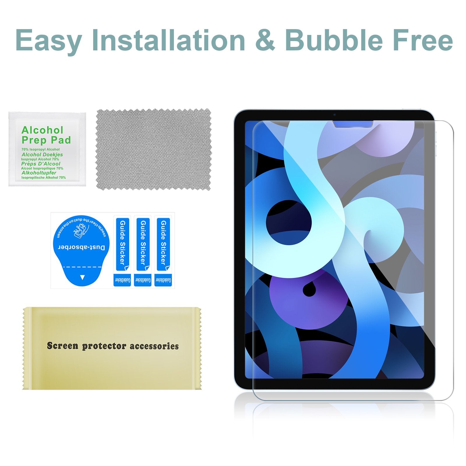 ipad air 5th gen case and screen protector