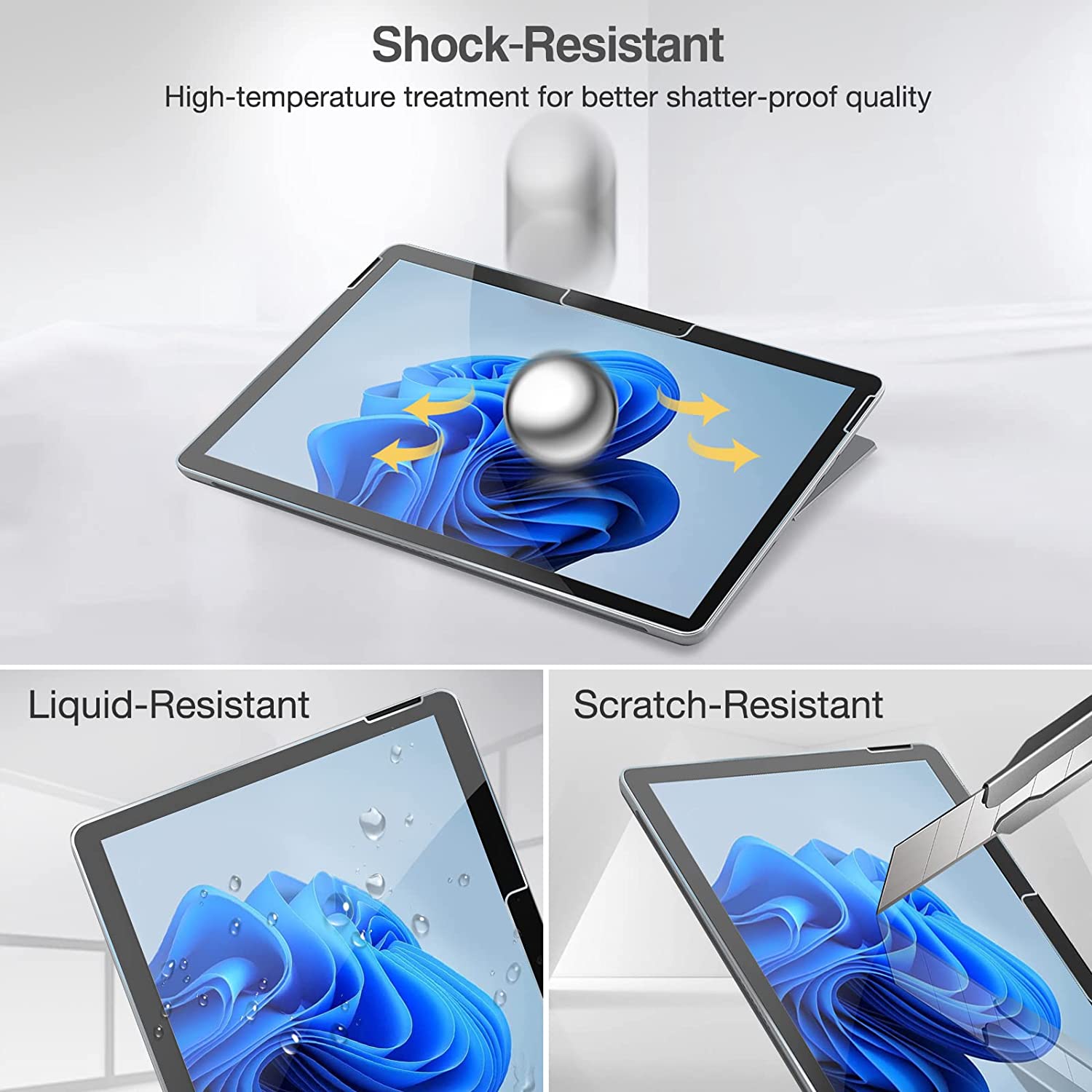Microsoft Surface Go/ Go 2/ Go 3 10.5" Tempered Glass Screen Protector