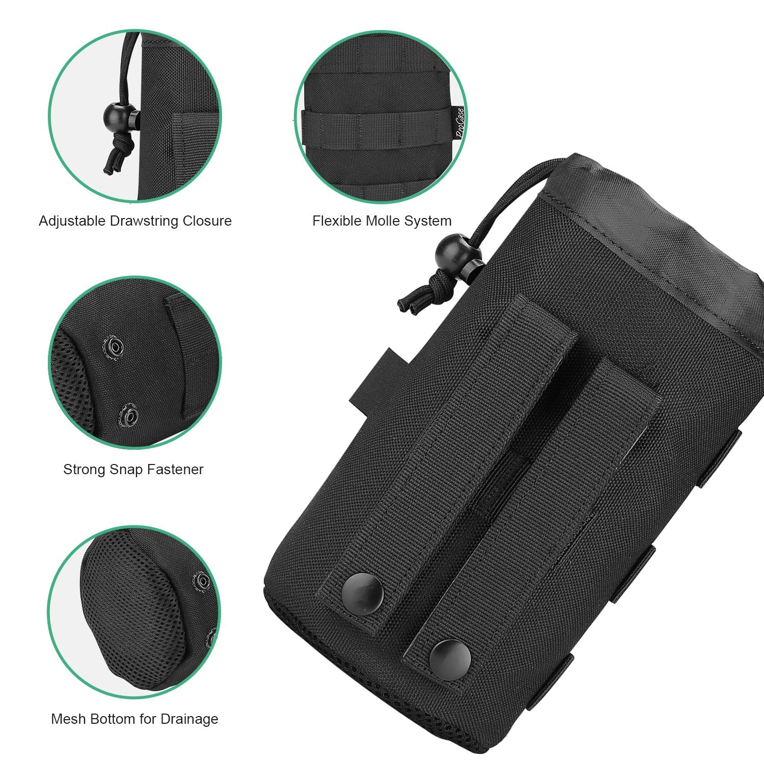 Tactical Molle Water Bottle Pouch
