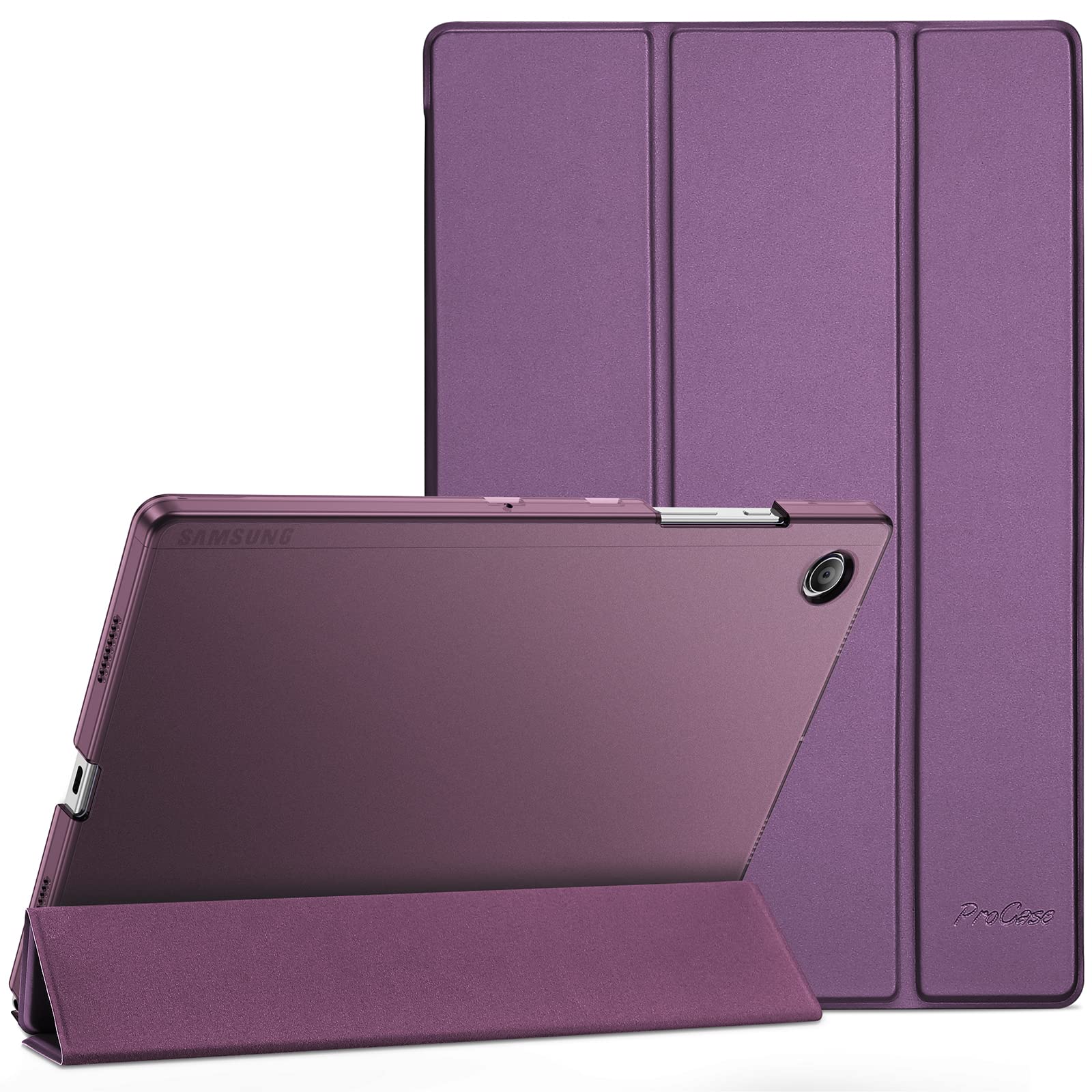 Galaxy Tab A8 10.5 2022 X200/ X205/ X207 Slim Hard Back Shell purple