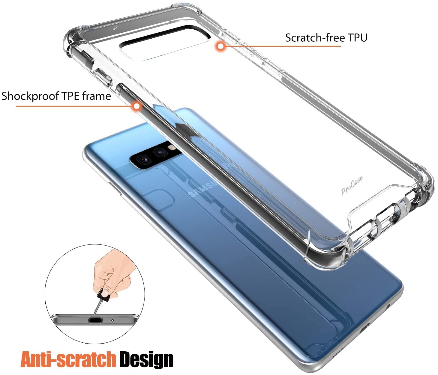 Galaxy S10 2019 Protection Clear Case