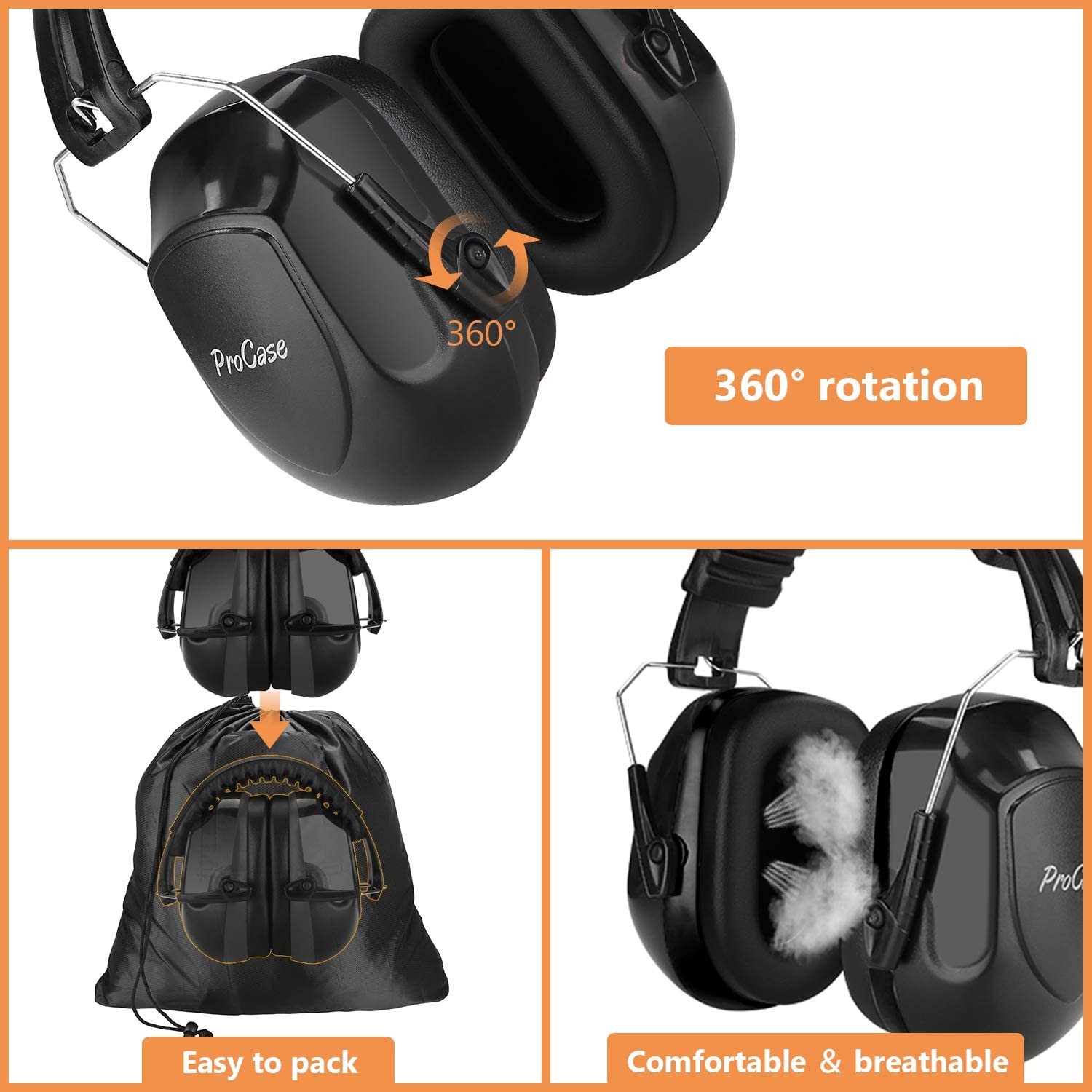 ProCase Noise Cancelling Earmuff