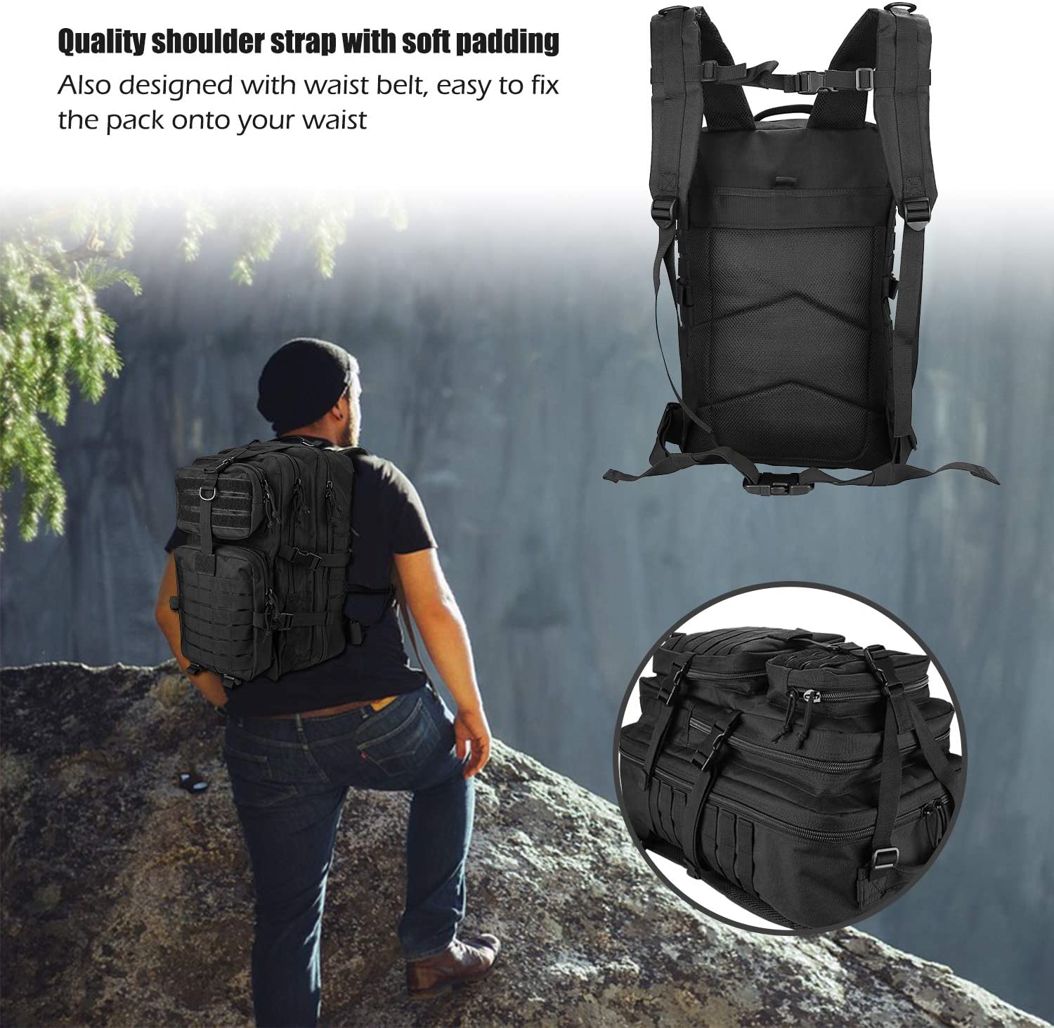 Procase discount tactical backpack