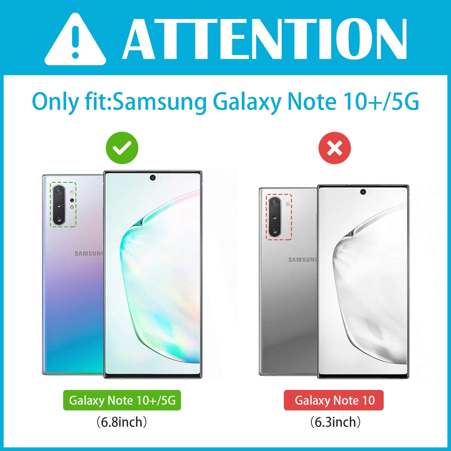 Galaxy Note Protection Clear Case