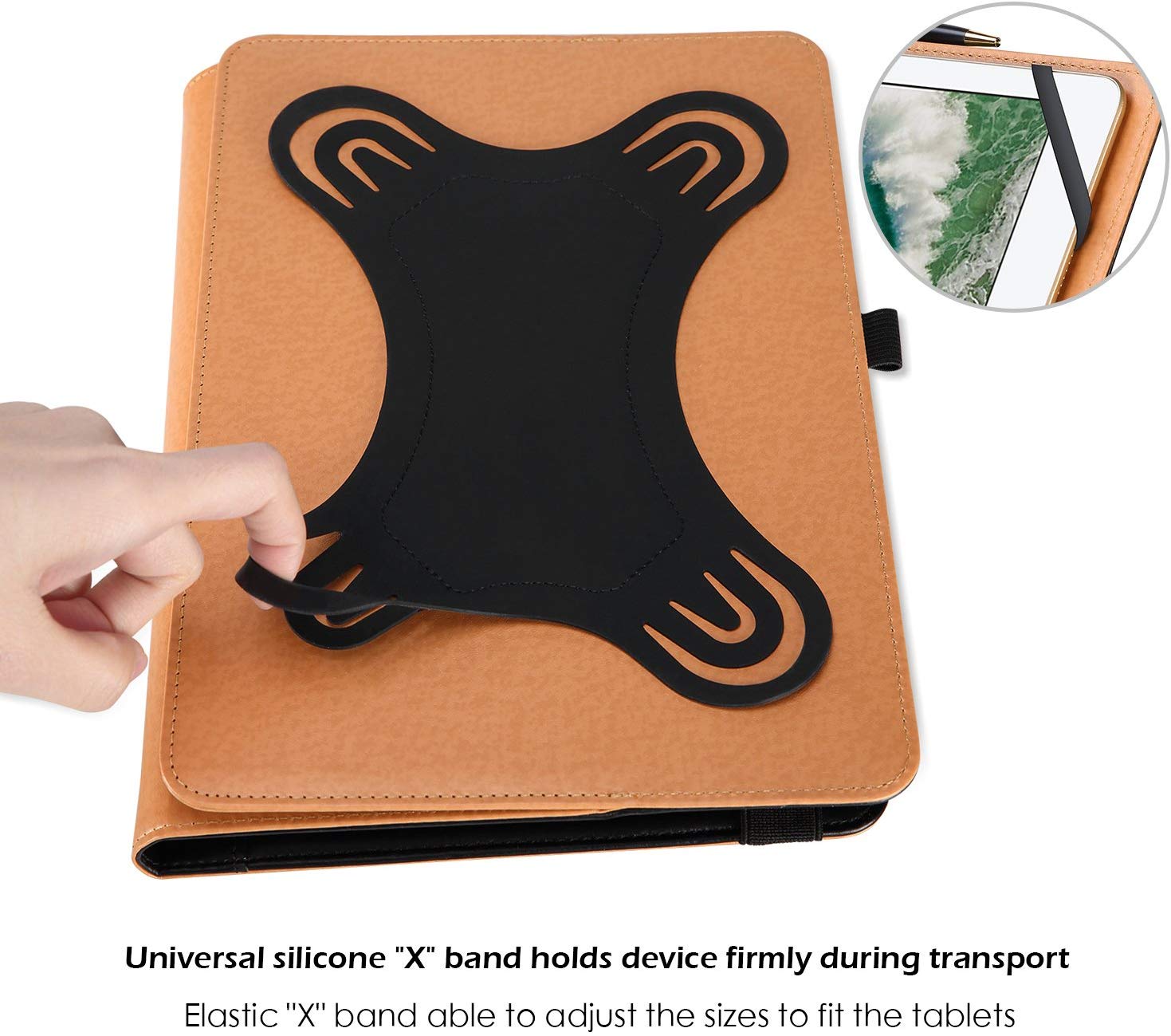 Universal Stand Folio Tablet Case