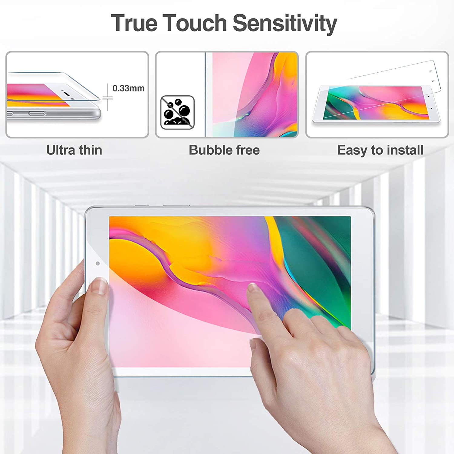 Galaxy Tab A 8.0 inch Tempered Glass Screen Protector