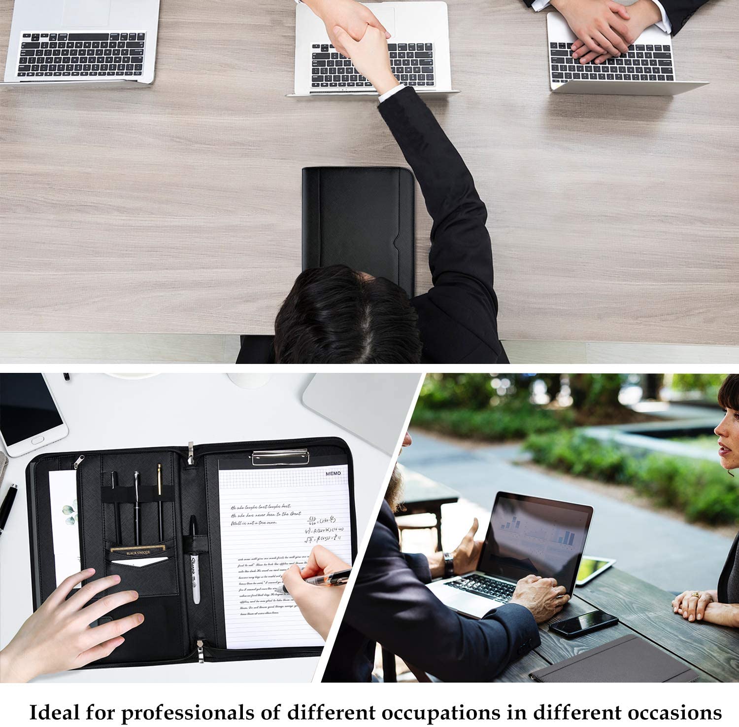 leather padfolio​
