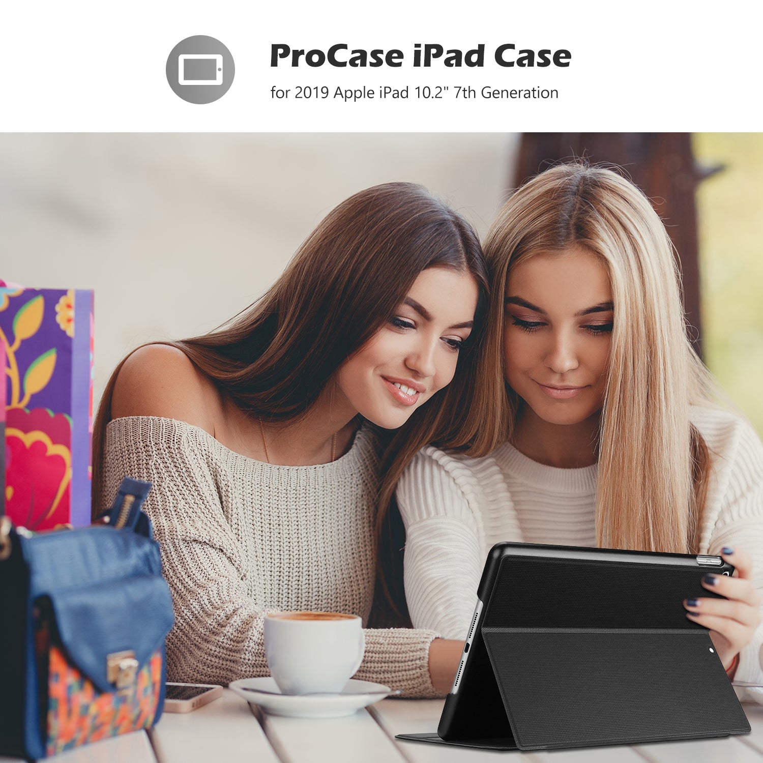 iPad 10.2" Slim Stand Folio Case