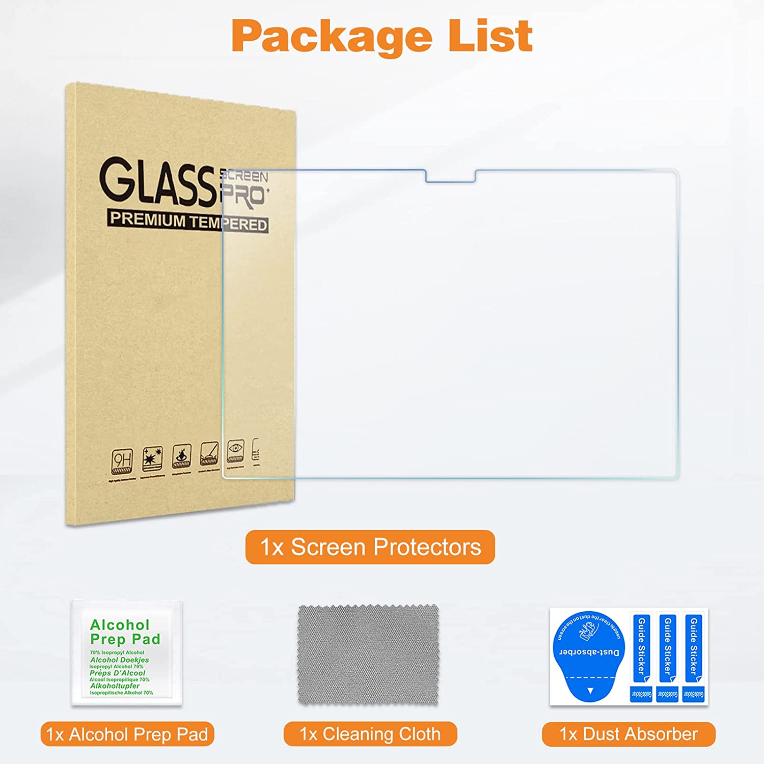 MacBook Pro 16" 2021 / 2023 Tempered Glass Screen Protector