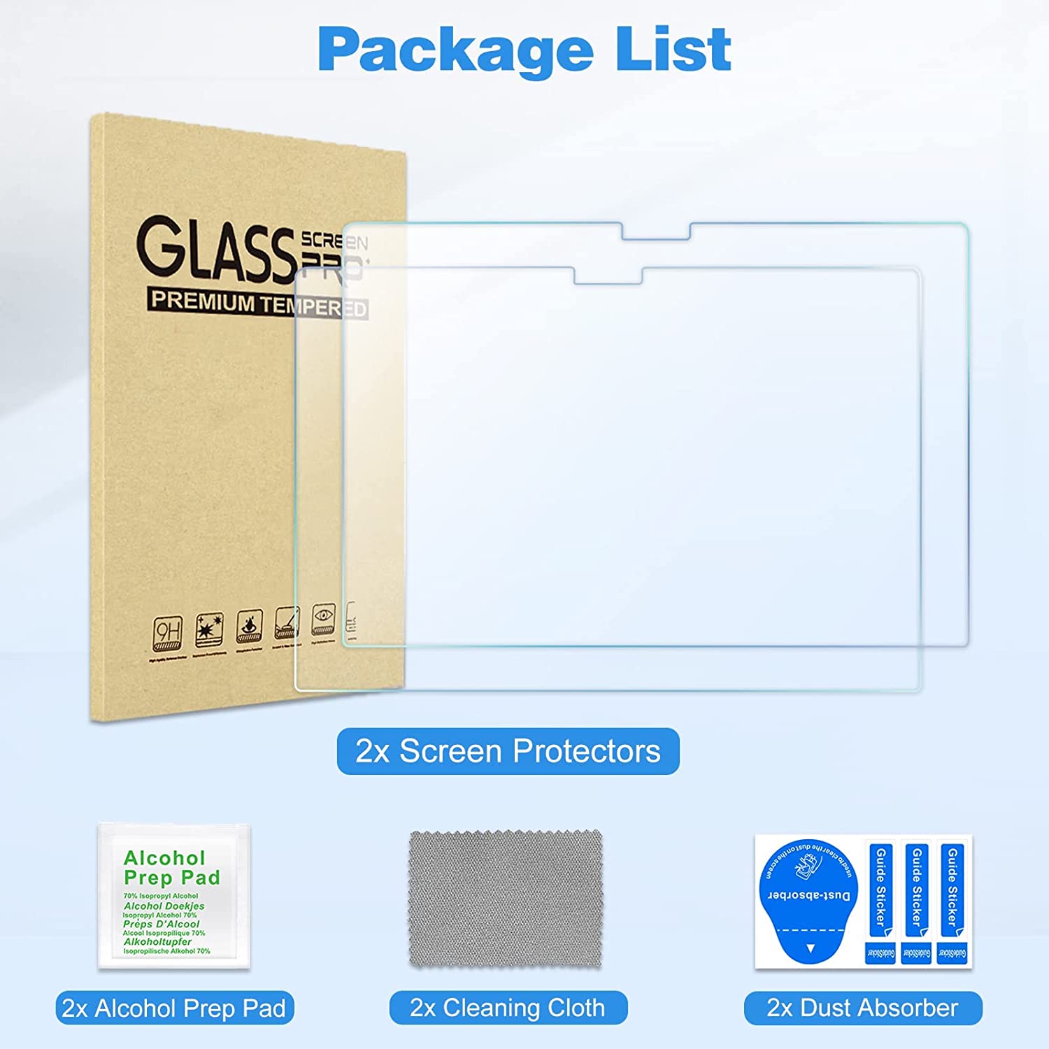 MacBook Pro 14" 2021 A2442/ 2023 A2779 Tempered Glass Screen Protector