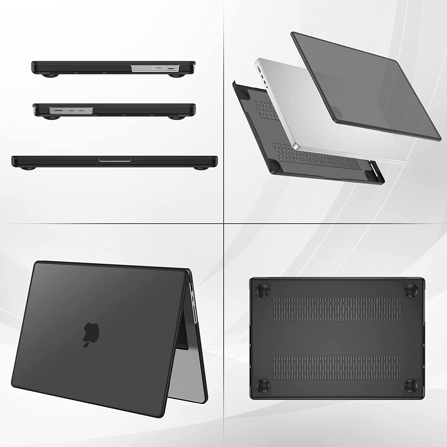 MacBook Pro 16" 2021 2022 2023 Matte Frosted Hard Shell Case