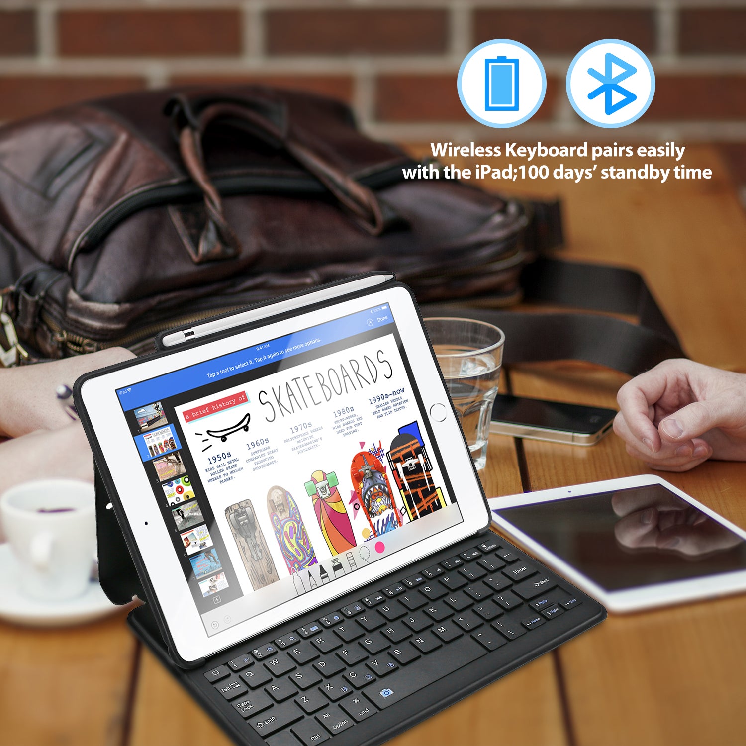 ipad air keyboard case ipad pro case with keyboard