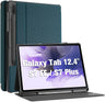 Galaxy Tab S7 Plus/ Tab S7 FE/ Tab S8 Plus 12.4 Folio Case with S Pen Holder