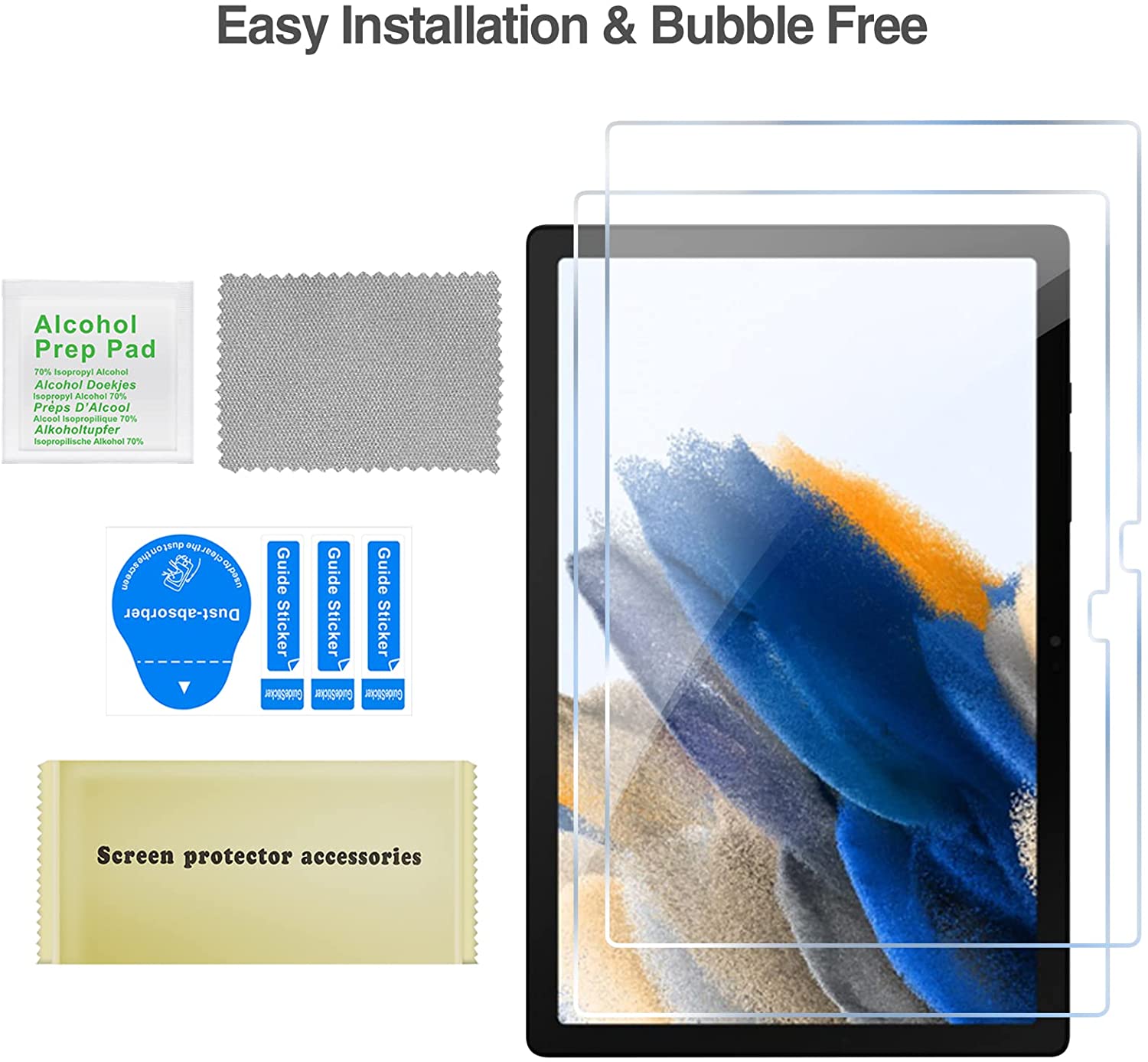 Galaxy Tab A8 10.5" 2022 Tempered Glass Screen Protector