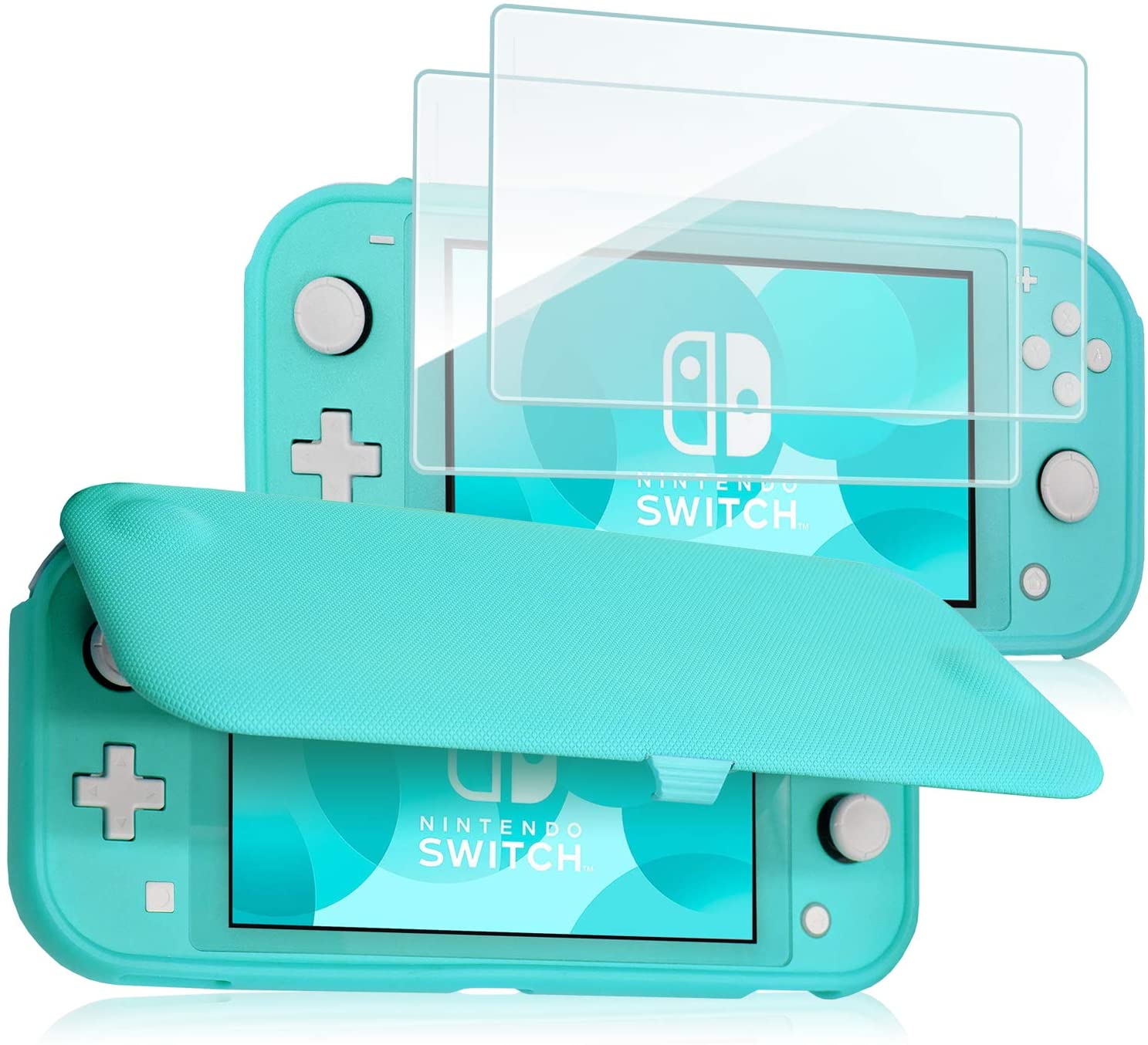 Carrying Case for Nintendo Switch Lite with Screen Protector | ProCase aque
