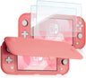 Carrying Case for Nintendo Switch Lite with Screen Protector | ProCase coral