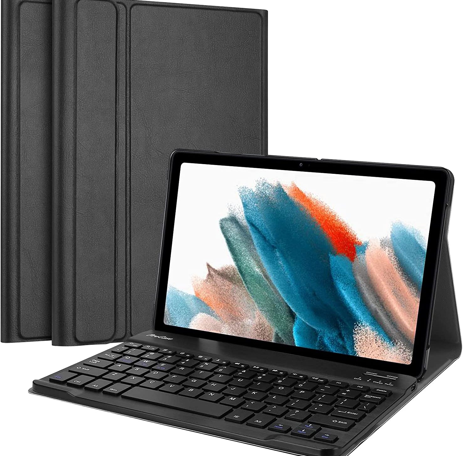 Galaxy Tab A8 10.5 2022 X200/ X205/ X207 Black Lightweight Case 