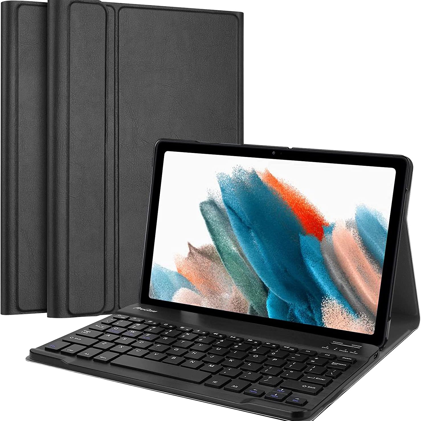 Galaxy Tab A8 10.5 2022 X200/ X205/ X207 Black Lightweight Case 