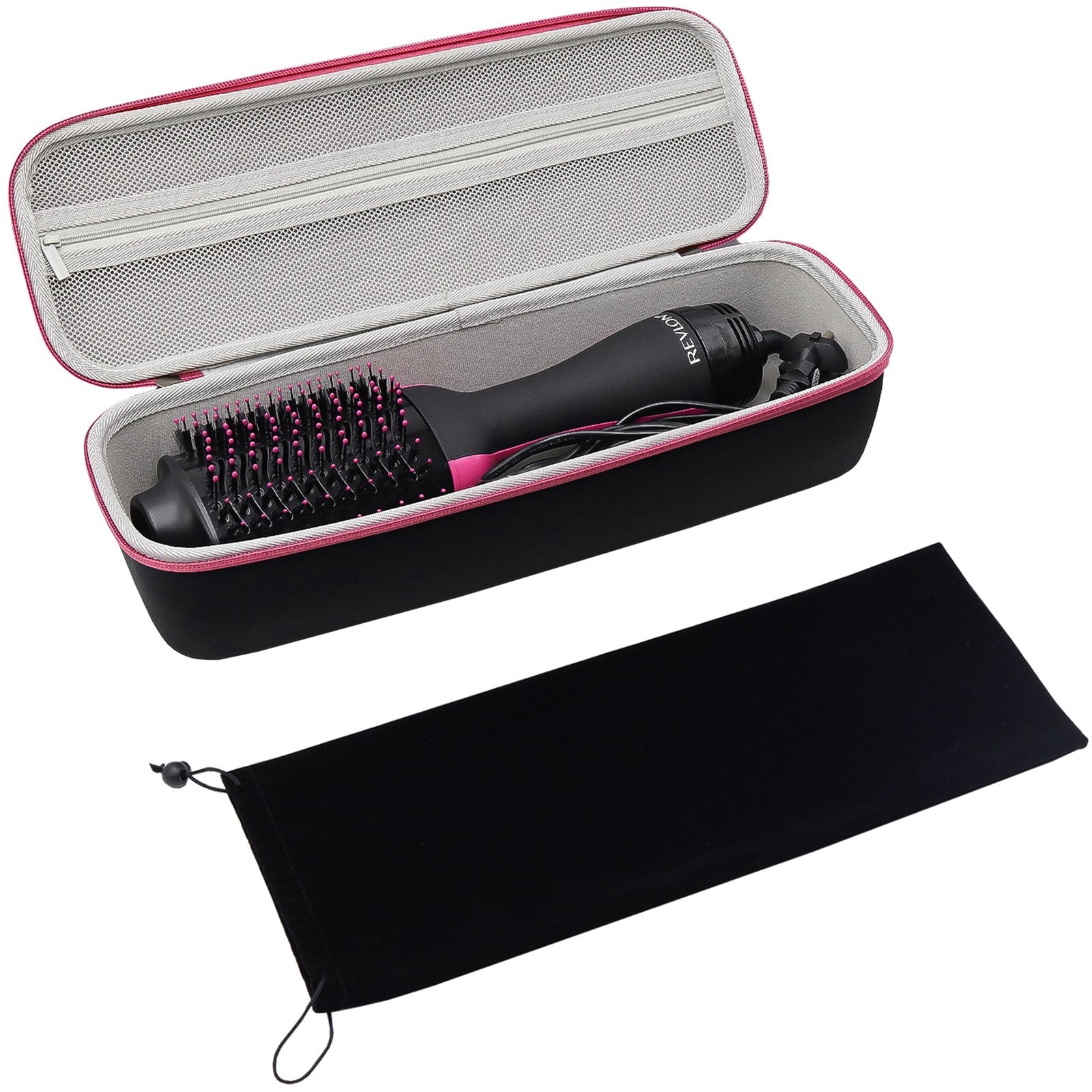 revlon hair dryer brush​ organizer case